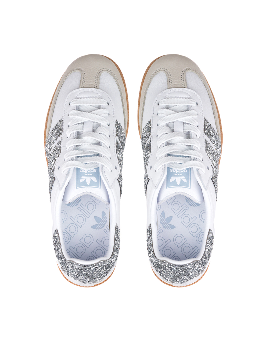 Adidas Samba Seddys Glitter Silver Sneakers Ασημί