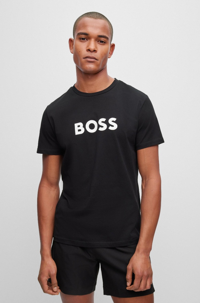 Men's T-Shirts Hugo Boss Black