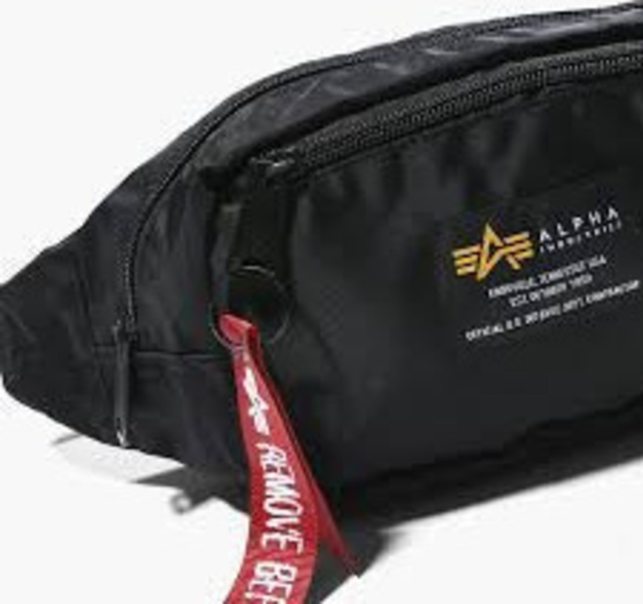 Alpha Industries Ανδρικό Τσαντάκι Μέσης 196923 Μαύρο