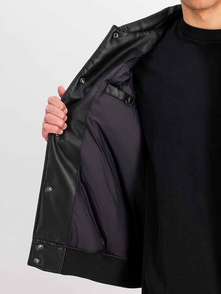 Alpha Industries Ανδρικό Aviator jacket PU College 258109 Μαύρο