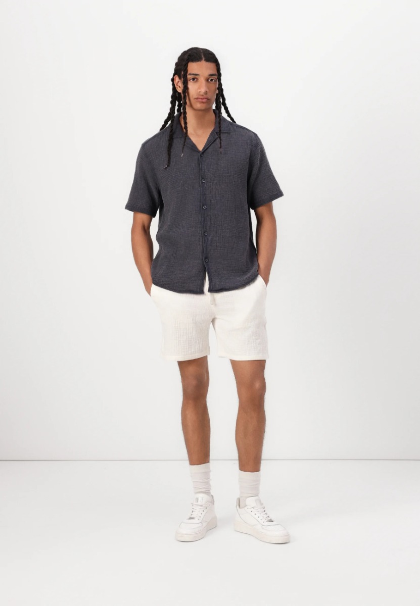 Only & Sons Onsralph Resort Shirt 22032056 Σκούρο Γκρί φωτογραφία
