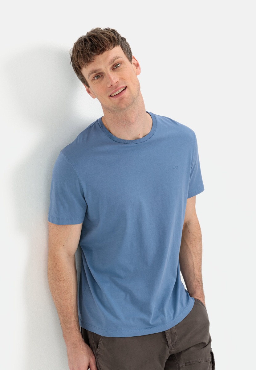 Camel Active Ανδρικό Κοντομάνικο T-Shirt 409745 Μπλέ