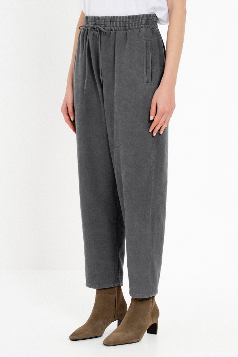 Philosophy Twill Fade Out Jogger Pants TR44621 Σκούρο Γκρί