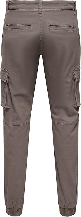 Only and Sons Cam Stage Ανδρικό Cargo Παντελόνι 22016687 Γκρι Μπεζ