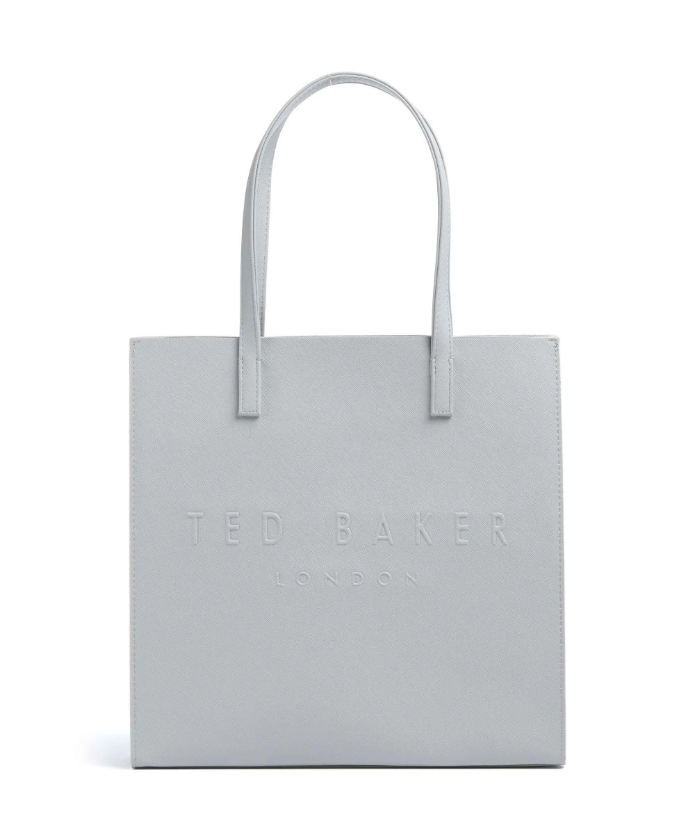 Ted Baker Soocon Large Icon Bag 281560 Σκούρο Γκρί φωτογραφία