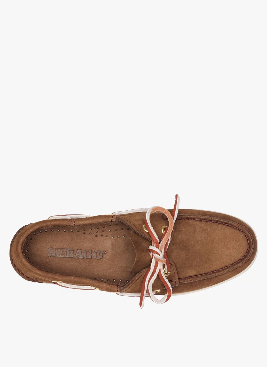 Sebago Docksides Portland Γυναικεία Nubuck Παπούτσια 74121SW Καφέ