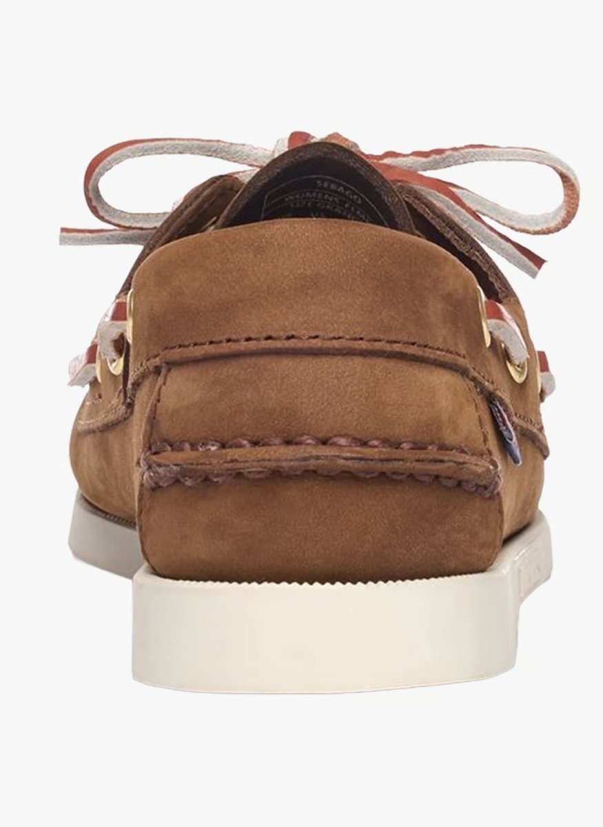 Sebago Docksides Portland Γυναικεία Nubuck Παπούτσια 74121SW Καφέ