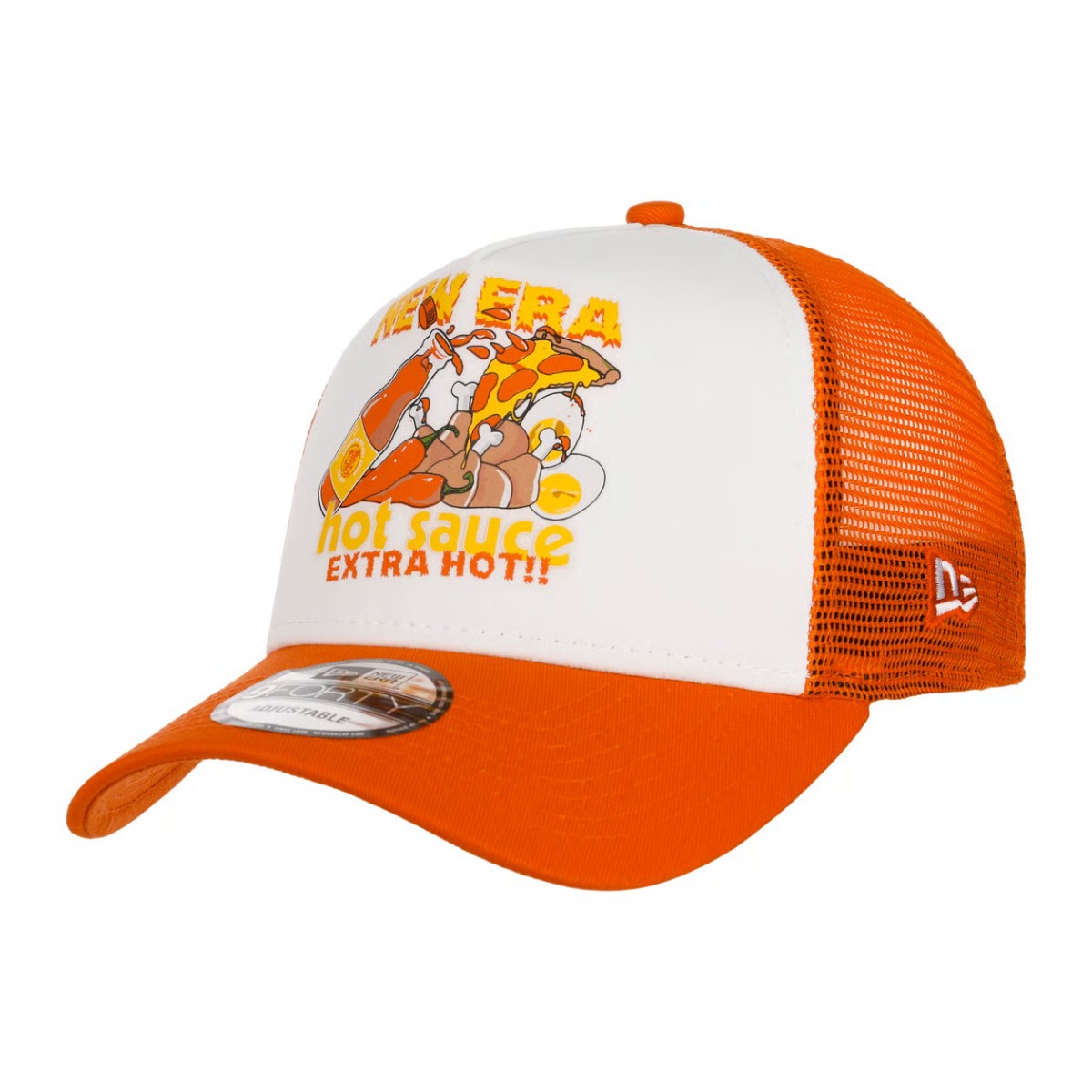 New Era Hot Sauce Trucker Cap 67046 Πορτοκαλί