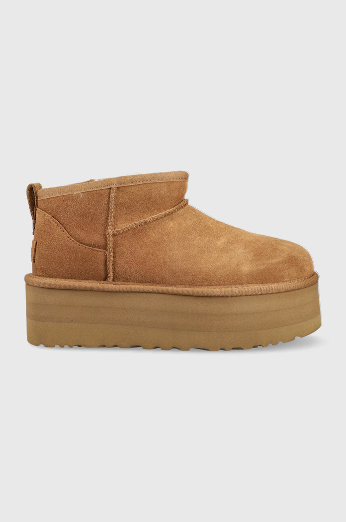 Ugg Che W Classic Ultru Mini Platform 1135092 Μπέζ