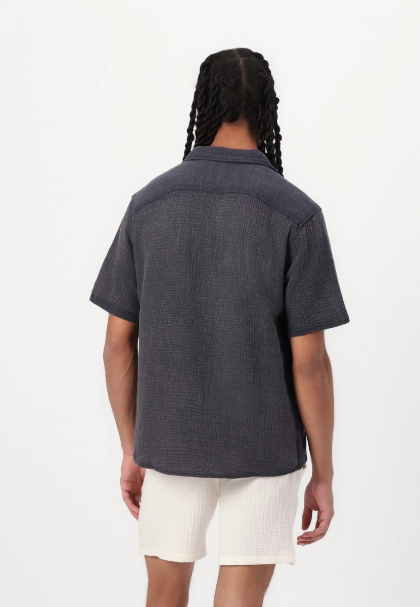 Only & Sons Onsralph Resort Shirt 22032056 Σκούρο Γκρί φωτογραφία