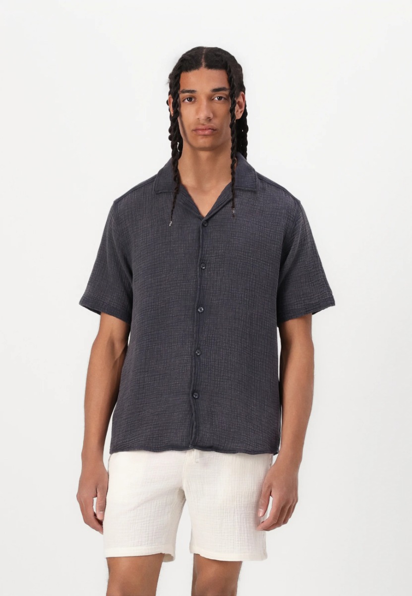 Only & Sons Onsralph Resort Shirt 22032056 Σκούρο Γκρί φωτογραφία