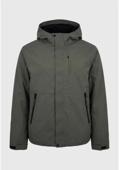 Funky Buddha Ανδρικό casual μπουφάν με κουκούλα FBM014-008-01