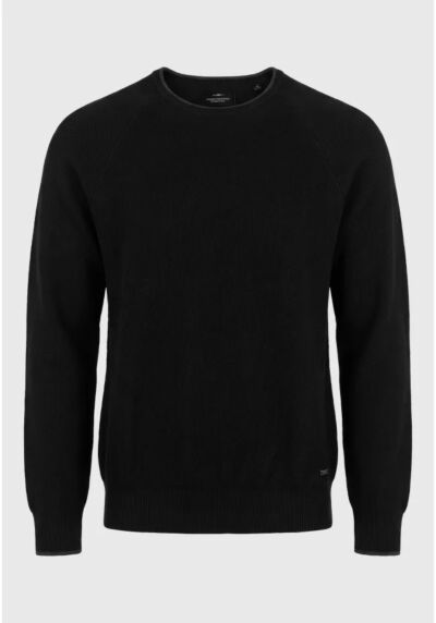 Funky Buddha Πλεκτό πουλόβερ με raglan μανίκια FBM014-015-09