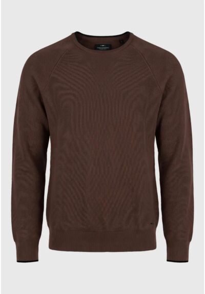 Funky Buddha Πλεκτό πουλόβερ με raglan μανίκια FBM014-015-09
