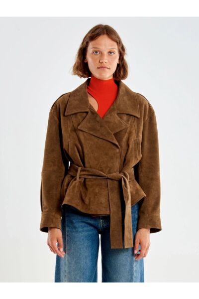 Γυναικείο Leather Jacket Suede Vicolo TAC0345