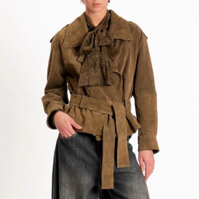 Γυναικείο Leather Jacket Suede Vicolo TAC0345
