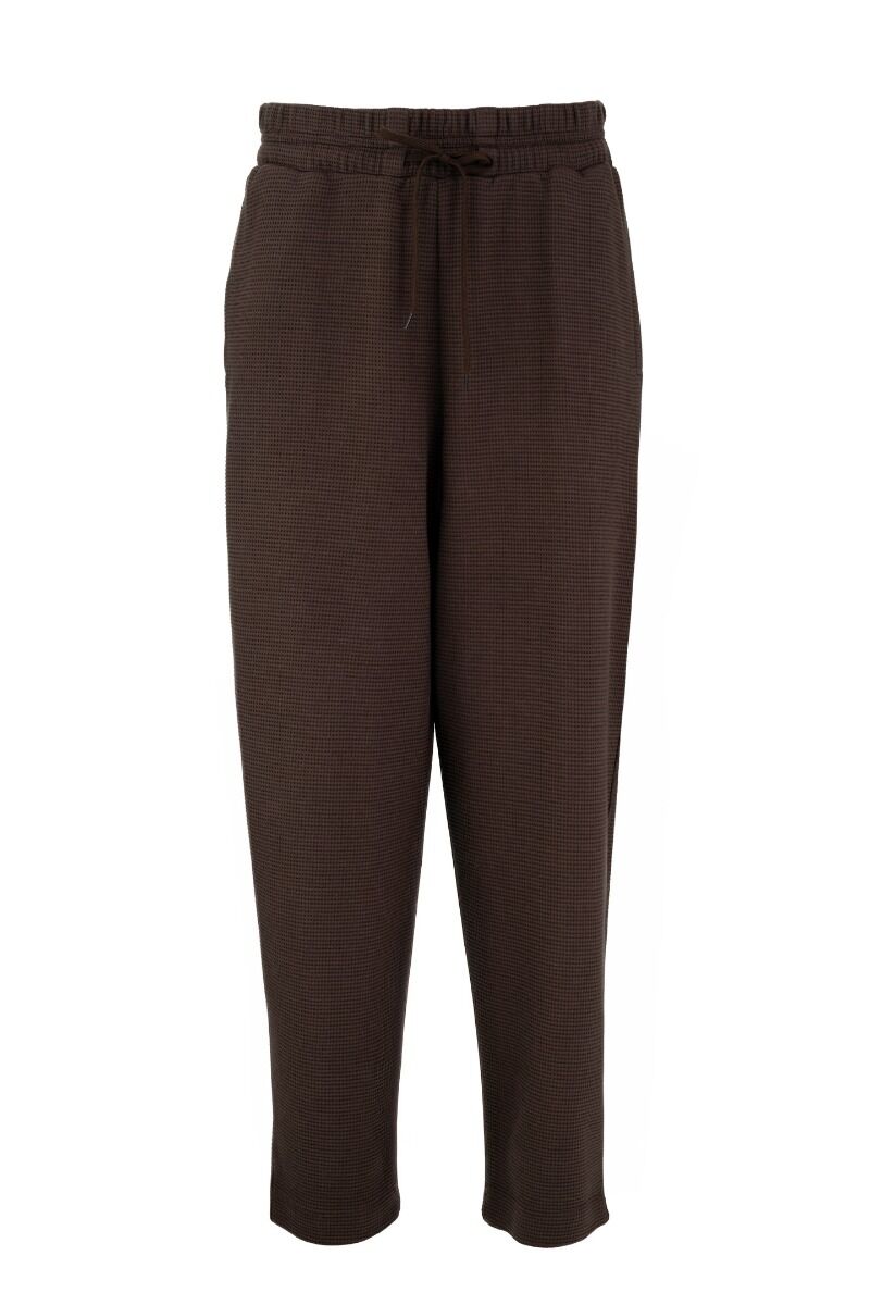 Philosophy Futter Waffle Pants TR44628 Καφέ