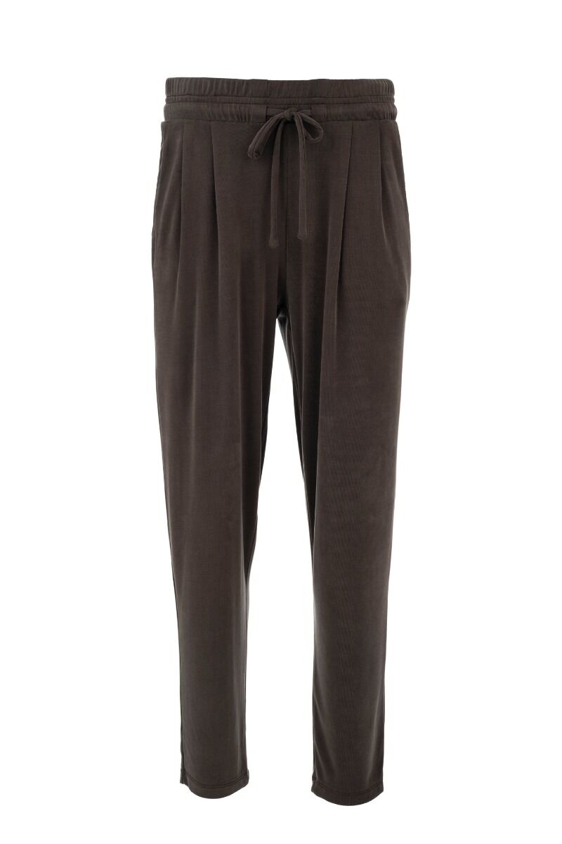Philosophy Rib Sandwashed Pleated Pants TR44551 Χακί