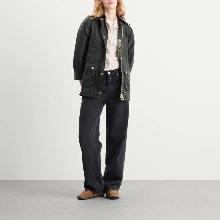 Barbour Beadnell Wax Γυναικείο Μπουφάν LWX1402SG51