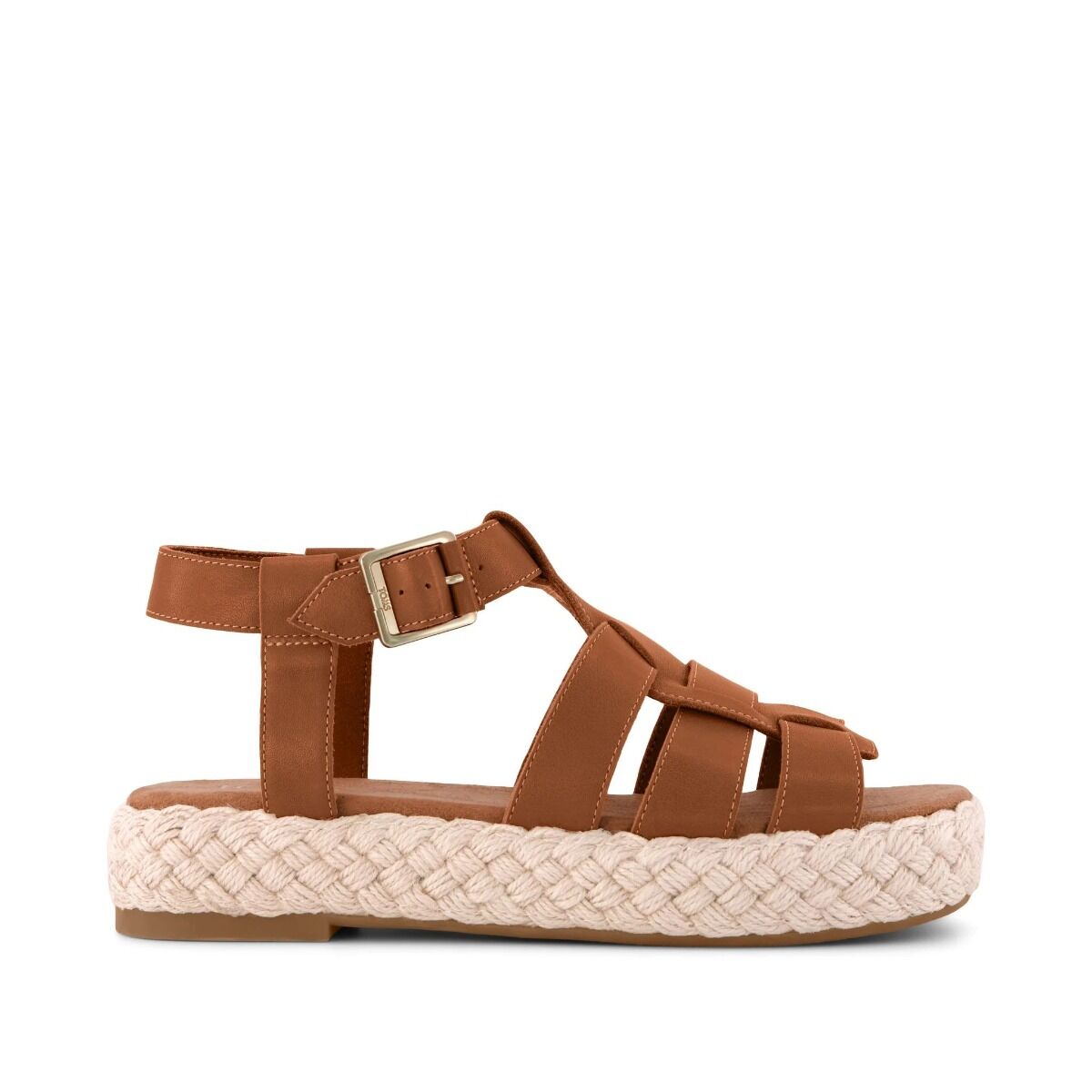 TOMS Γυναικεία Jac Fisherman Sandals 10023151 Καφέ
