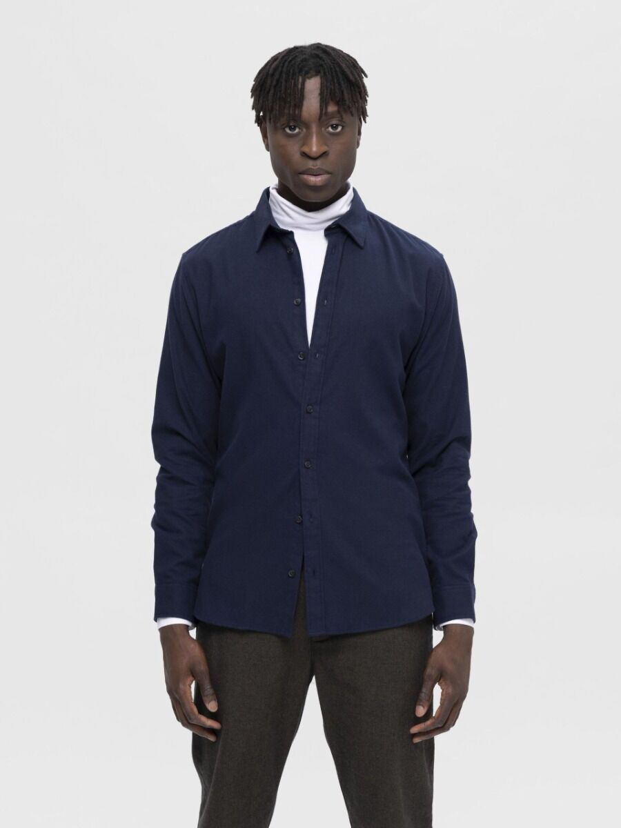 Selected Owen Ανδρικό Flannel Overshirt Πουκάμισο 16091358