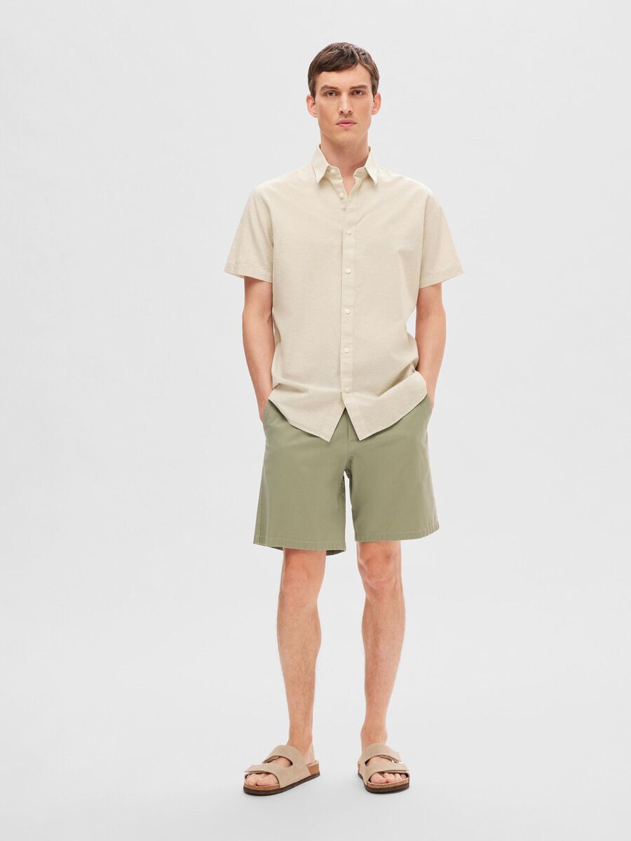 Selected Ανδρική Chino Βερμούδα 16092256 Vetiver