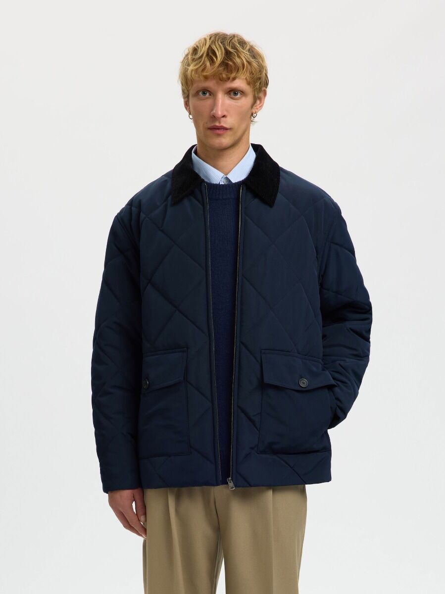 Selected Carlos Ανδρικό Padded Quilted Jacket 16099913