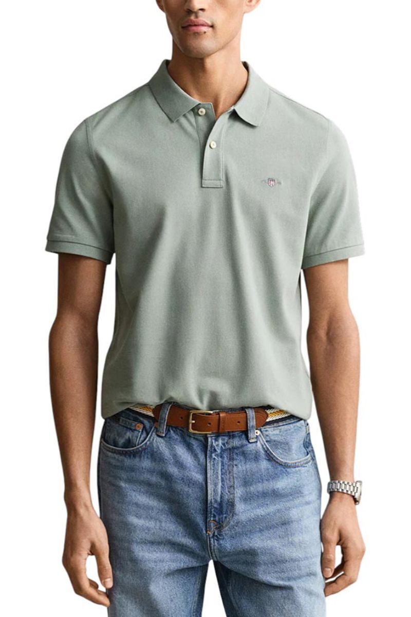Gant Ανδρική Κοντομάνικη Μπλούζα Polo 3G2210-1-G0010