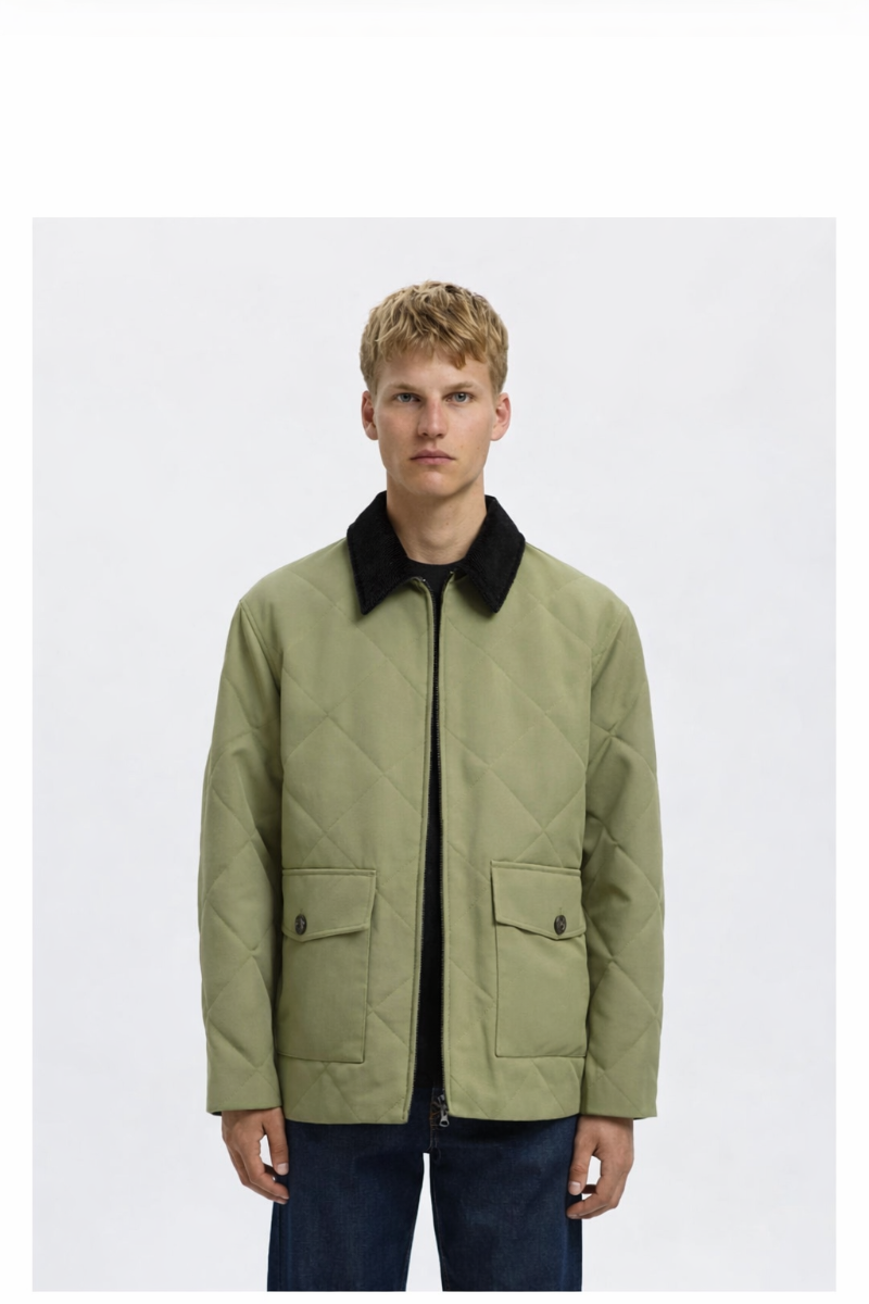 Selected Carlos Ανδρικό Padded Quilted Jacket 16099913
