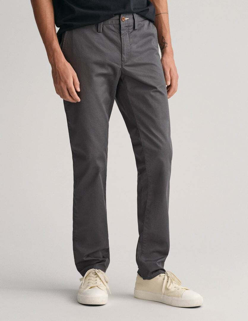 Gant Ανδρικό Παντελόνι Chino Slim Fit Cotton Twill 1505221