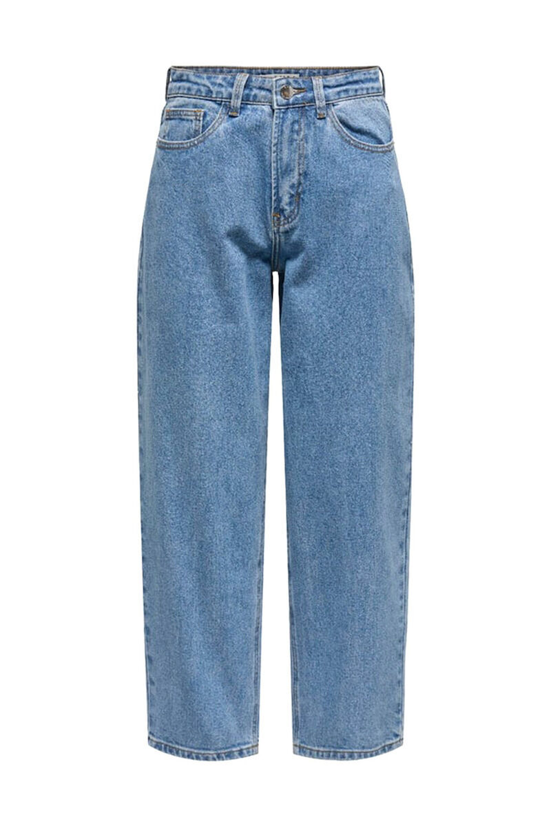 Only Emily Γυναίκειο Highwaist Mom Jeans 15349325 Ανοιχτό Μπλέ