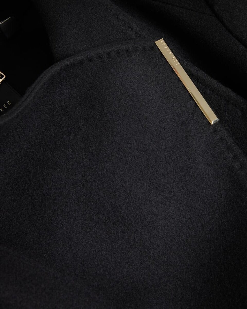 Ted Baker ROSE Mid Length wool Wrap Coat Γυναικείο Παλτό 249306