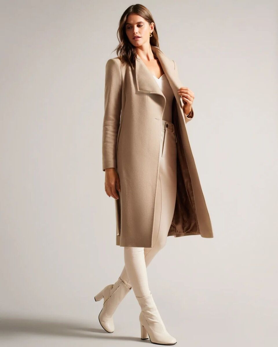Ted Baker ROSE Γυναικείο Παλτό 249306 Camel