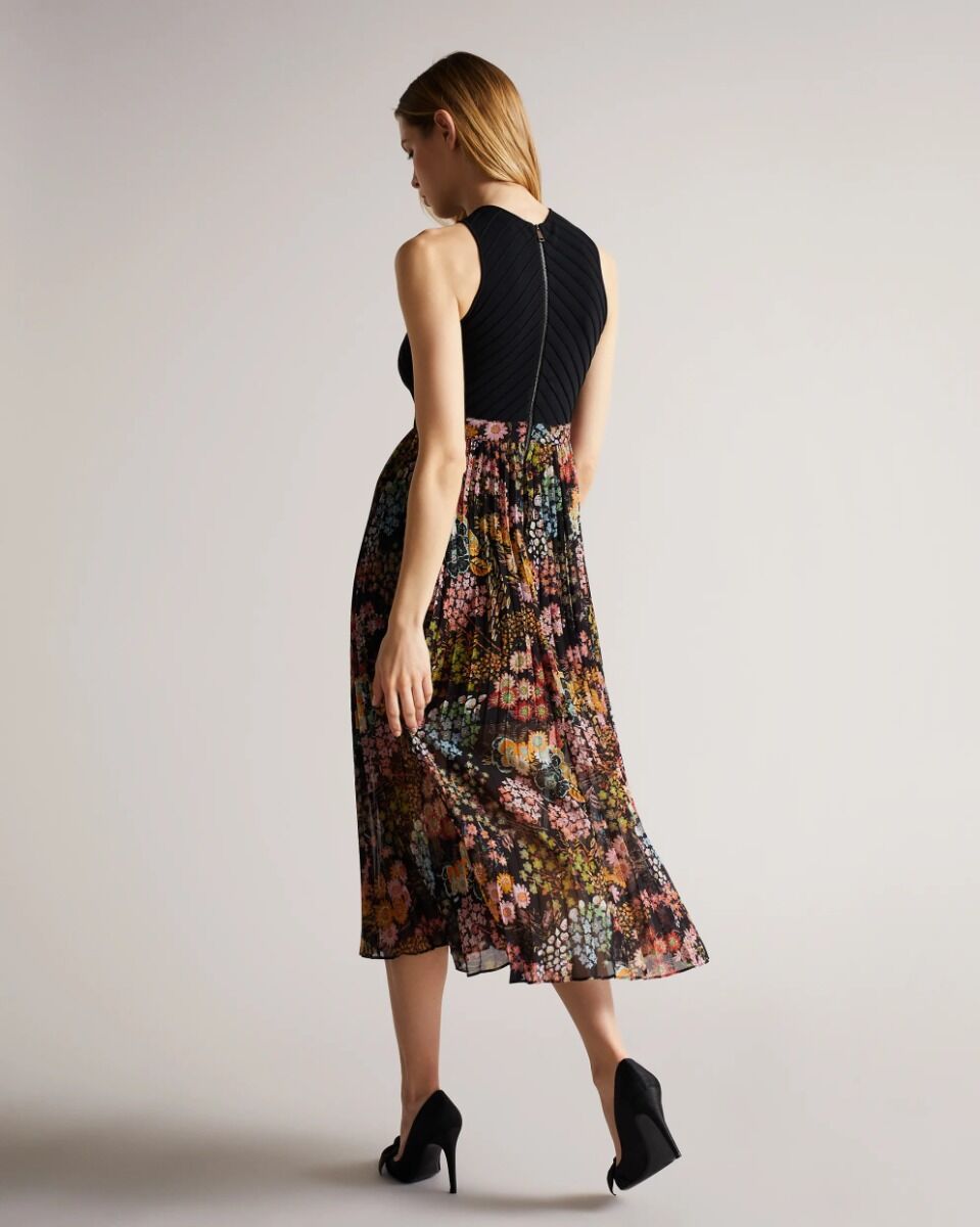 Ted Baker AQUILA Cross Front Pleated Φόρεμα 259800