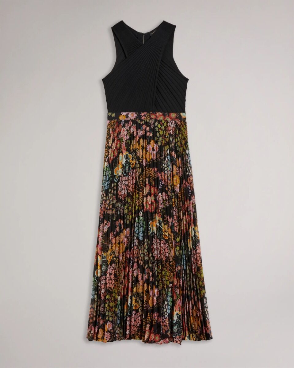 Ted Baker AQUILA Cross Front Pleated Φόρεμα 259800
