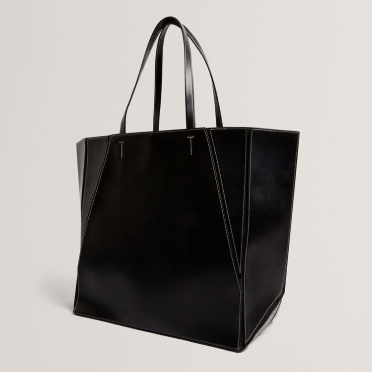 Ted Baker Folida Black Folded Large Tote Bag 285956