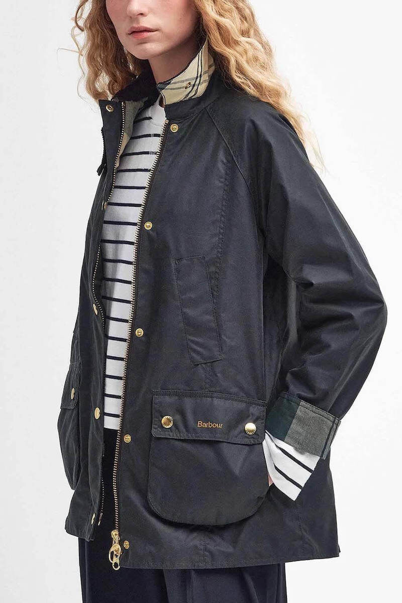 Barbour Beadnell Wax Γυναικείο Μπουφάν LWX1402SG51