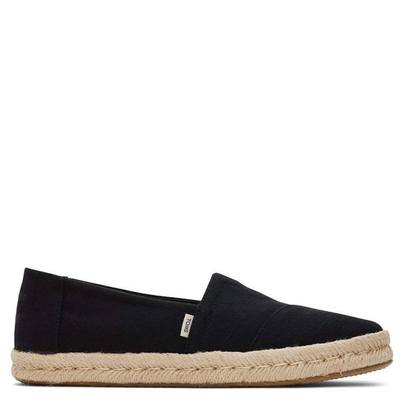 TOMS Γυναικεία Alpargata Rope 2.0 Espandrilles 10020687 Μαύρο