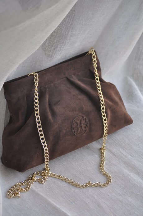 Bonendis Kiss Δερμάτινο Suede Pouch