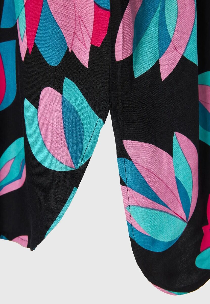 Funky Buddha Loose Fit Εμπριμέ Πουκαμίσα FBL010-109-05