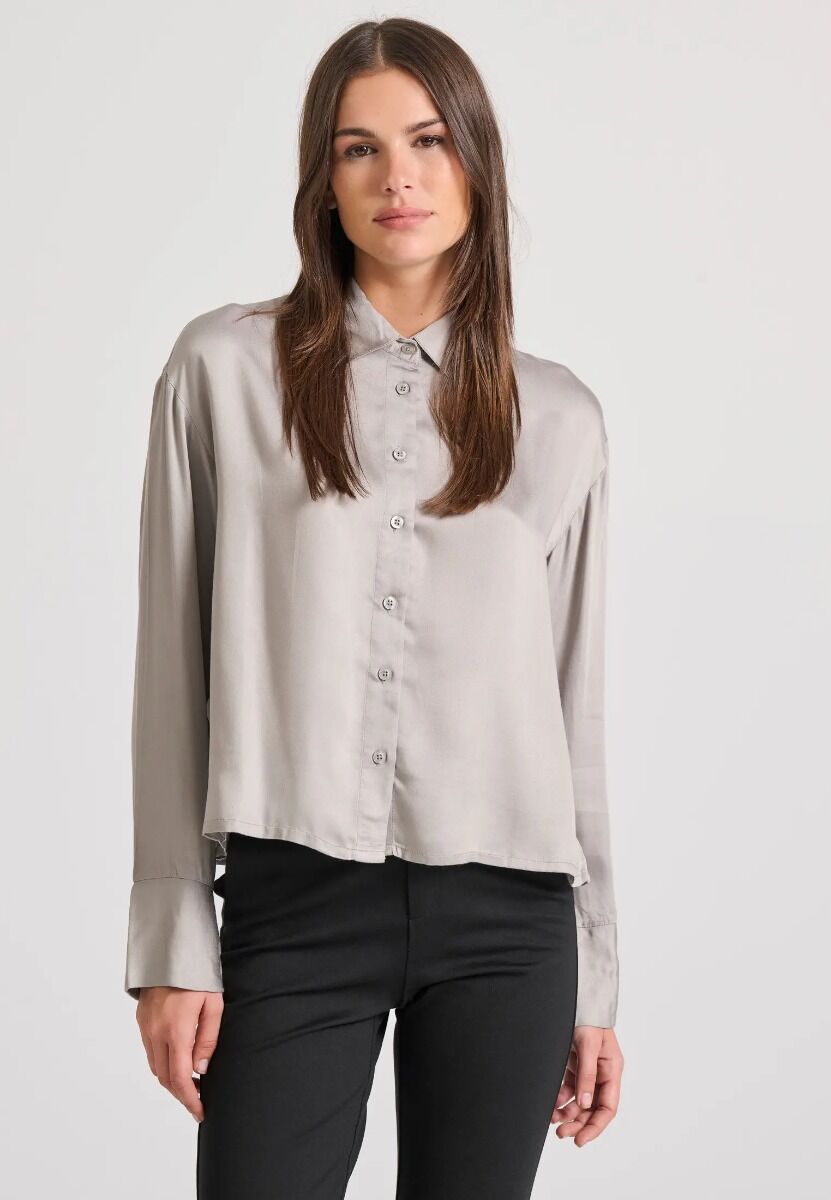 Funky Buddha Γυναικείο Loose Fit Πουκάμισο Βισκόζη FBL010-110-05