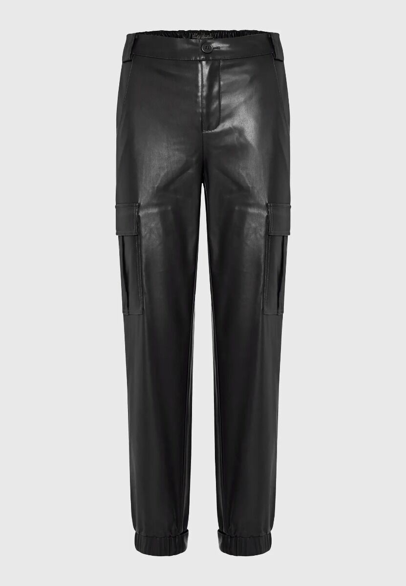 Funky Buddha Γυναικείο Cargo Παντελόνι Δερματίνη FBL010-119-02