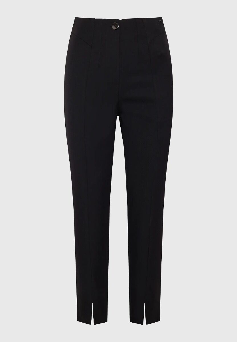 Funky Buddha Γυναικείο Cropped Casual Παντελόνι FBL010-133-02
