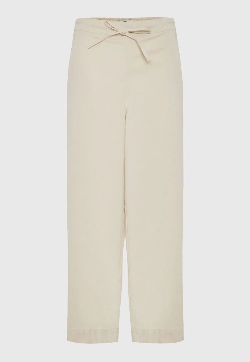 Funky Buddha Γυναικείο casual παντελόνι FBL013-102-02 Εκρου