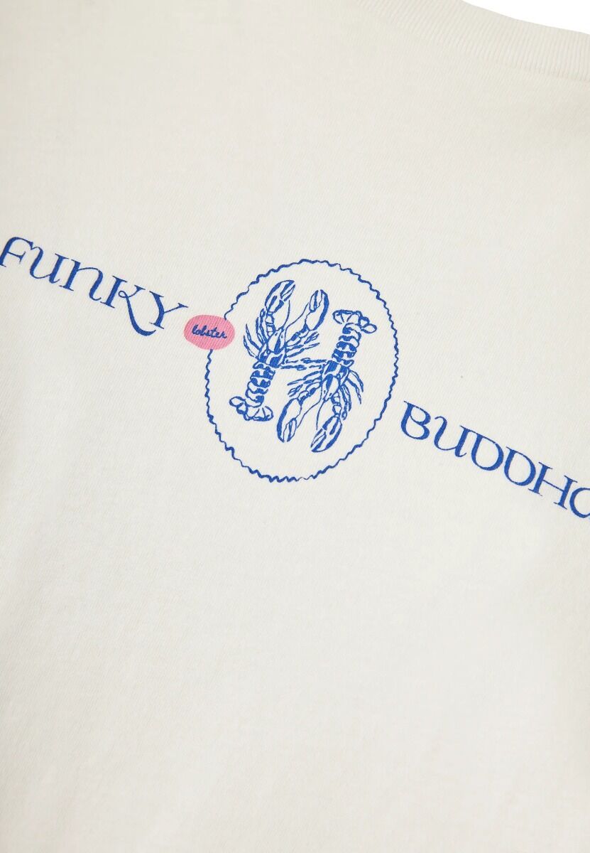 Funky Buddha Γυναικείο T-shirt με Τύπωμα στην Πλάτη FBL013-139-04