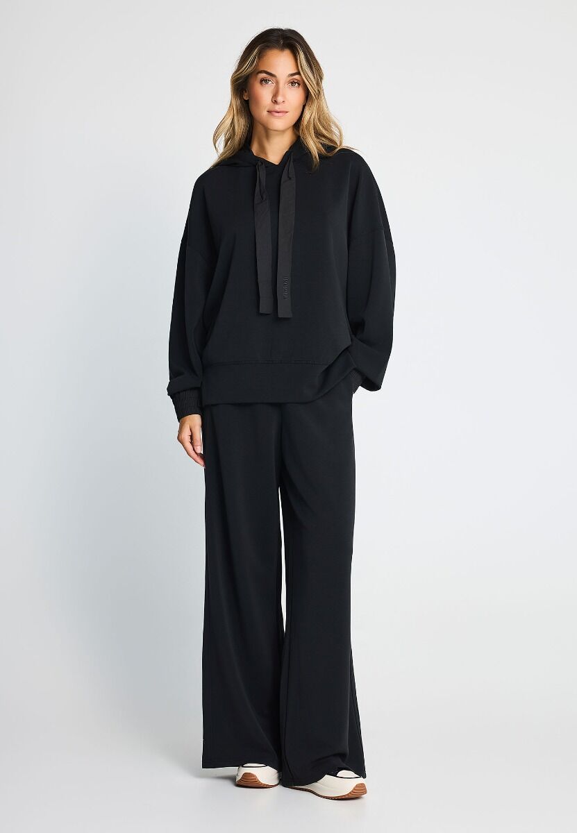Funky Buddha Γυναικείο straight fit παντελόνι φόρμας από modal FBL014-105-02