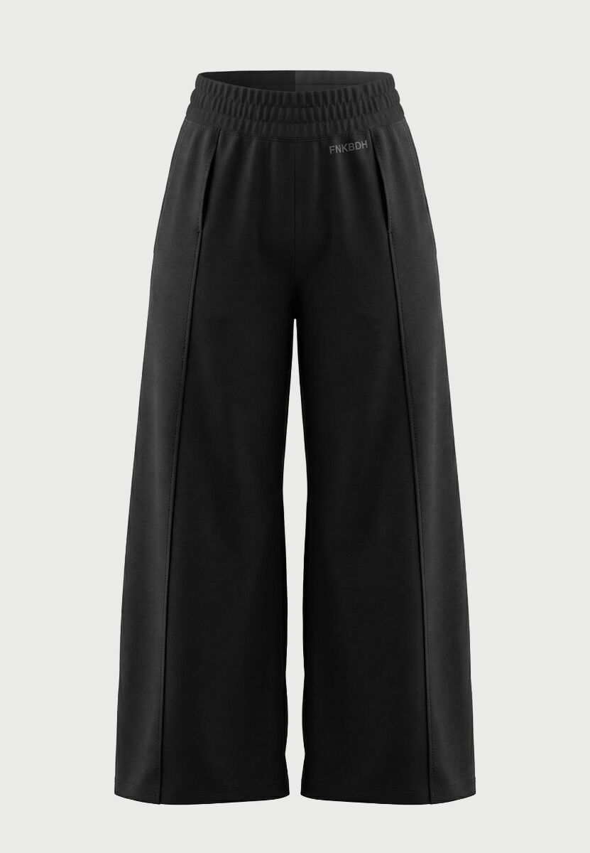 Funky Buddha Γυναικείο straight fit παντελόνι φόρμας από modal FBL014-105-02