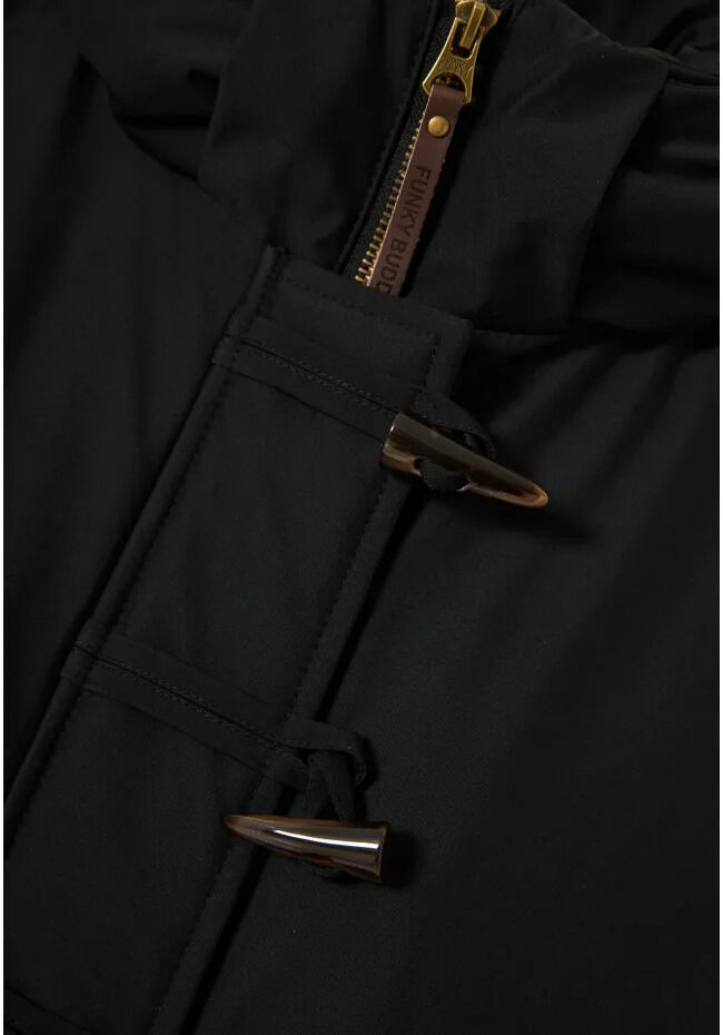 Funky Buddha Γυναικείο μακρύ αμάνικο puffer duffle vest FBL014-120-01