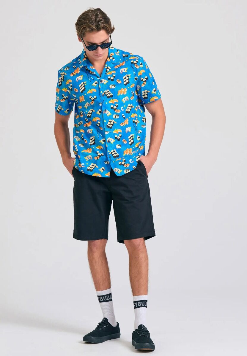 Funky Buddha Ανδρική Βερμούδα Chino FBM011-001-03
