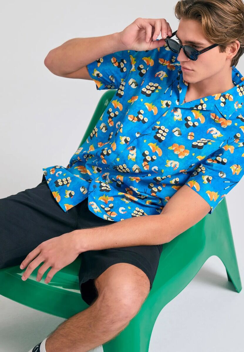 Funky Buddha Ανδρική Βερμούδα Chino FBM011-001-03